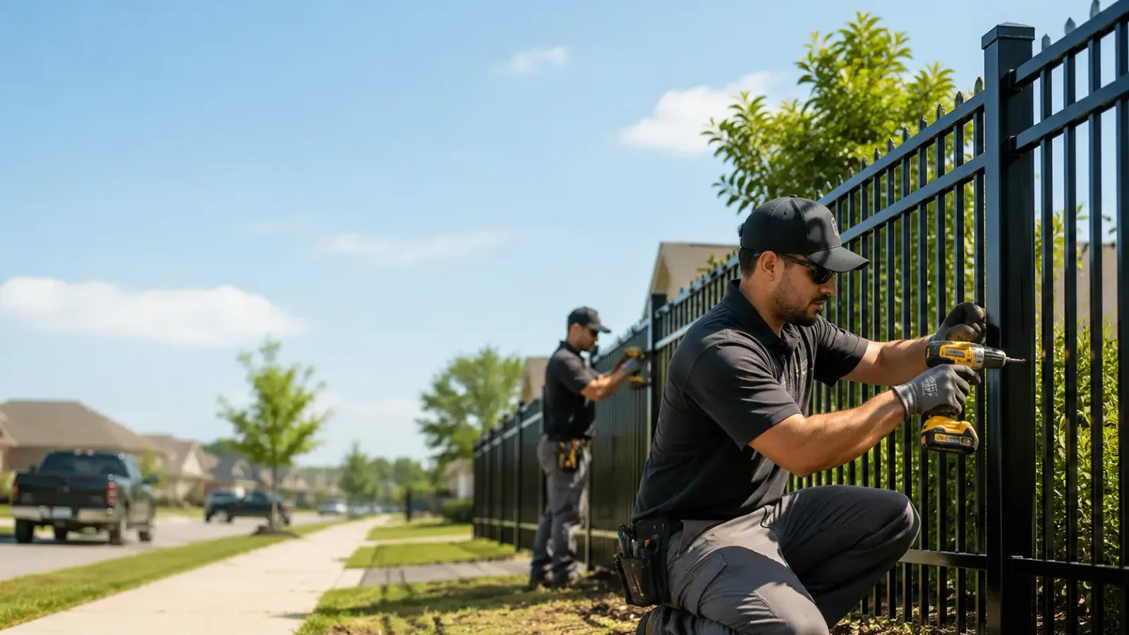 Metal Fence Installation in Midland, AR